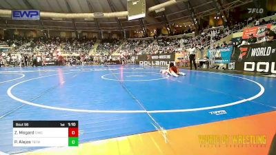 100 lbs Round Of 16 - Zion Mogard, CIWC-Team Intensity vs Payton Alejos, Topeka Blue Thunder