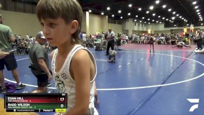 55 lbs Round 1 (8 Team) - Atticus Hamlet, Williamson County WC vs Jackson Steiner, The Untouchables