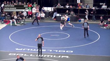 Cons. Round 1 - Jaspur Gran, Wessington Springs/Woonsocket/Wolsey-Wessington vs Jacob Johnson, McCook Central/Montrose