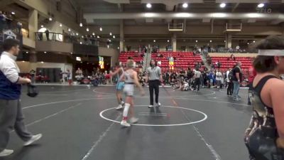 92 lbs Cons. Round 6 - George Bringus, Greater Heights Wrestling vs Brenden Carey, TEAM NORTH STARS