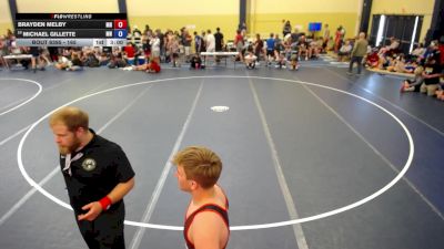 165 lbs Champ. Round 3 - Brayden Melby, MN vs Michael Gillette, MN