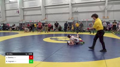 60-M lbs Consi Of 16 #1 - Jack Seeley, MD vs Kole Ingram, OH