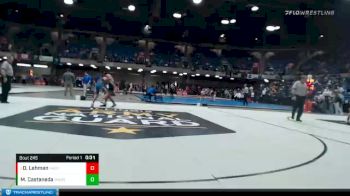 106 lbs Champ. Round 2 - Daniel Lehman, Hersey vs Miguel Castaneda, Downers Grove South