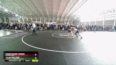 113 lbs 3rd Place Match - Tyler Holland, American Leadership Academy vs Christopher Torres, Mountain View