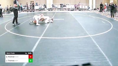 81 lbs Semifinal - Q Mulliner, Pahranagat Valley vs John Thomas, Ocrtc