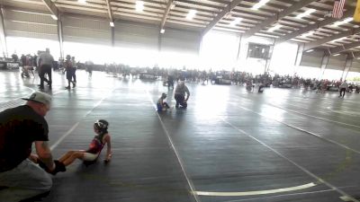 40 lbs Rr Rnd 3 - Milena Lopez, NM Gold vs Liam Garcia, Coolidge