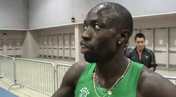 Lopez Lomong 2nd Place 3k USA Indoor Champs 2012