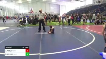 46 lbs Quarterfinal - David Dotson, Eastern Sabers vs Liam Howarth, Colorado Regulators
