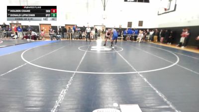 175 lbs Consi Of 8 #1 - Holden Crane, South Windsor vs Donald Lipscomb, Bridgeport Co-op