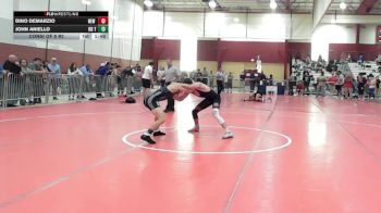126 lbs Consi Of 8 #2 - Dino DeMarzio, New York Military Academy vs John Aniello, KD Trained