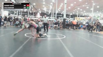 174 lbs Rr Rnd 3 - Tanner Tutku, VHW Blue - HSC vs Cole Dunham, Team Shutt Garnett Trained - HSC
