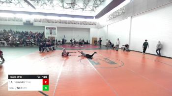 106 lbs Round Of 16 - Amauri Hernadez, Tyngsborough/Dracut vs Nate O'Neil, Walpole