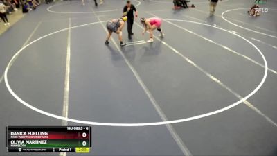 Round 2 - Danica Fuelling, Park Wolfpack Wrestling vs Olivia Martinez, Minnesota