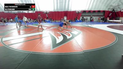 165 lbs Quarters & Wb (16 Team) - Max Peterson, Lena/Bonduel vs Eli Forcier, Waverly-Shell Rock