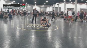 90 lbs Rr Rnd 3 - Max Garcia, Triple T Elite - BHSE vs Zack Bednarczyk, VA Team Predator - BHSE
