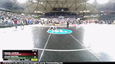 82 lbs Champ. Round 1 - Ethan Nguyen, Thunder Mountain Wrestling Club vs Miguel Campos, Sunnyside Little Grapplers