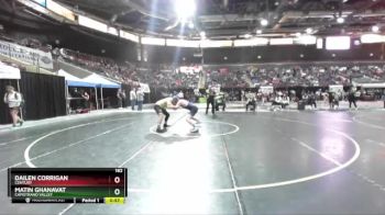 182 lbs Cons. Round 5 - Matin Ghanavat, Capistrano Valley vs Dailen Corrigan, Century