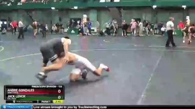 133 lbs Semifinal - Andre Gonzales, Ohio State vs Jack Lenox, Cal Poly