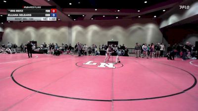 120 lbs 5th Place Match - Iris Reitz, Pennsylvania vs Elliana Selearis, Connecticut