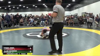 119 lbs Round 3 (6 Team) - Allen Gaudenzi, Mat Assassins vs Tyson Jones, California Black