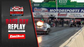 Corey Smith's Big Nitrous Backfire in Pro Mod at the NMCA All-American Nationals