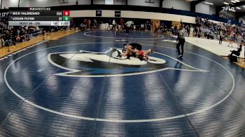 285 lbs Champ. Round 1 - Nick Valenzano, King`s (pa) vs Logan Flynn, Delaware Valley