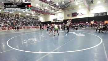 235 lbs Champ. Round 1 - Aileen Armenta, Aquinas vs Marissa Mosqueda, Cajon