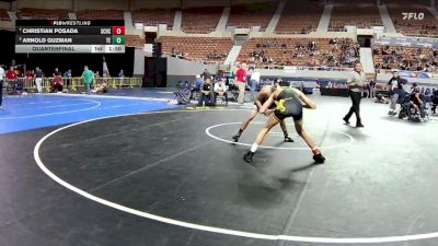 126-D3 Quarterfinal - Christian Posada, Salpointe Catholic High School vs Arnold Guzman, Tempe High School