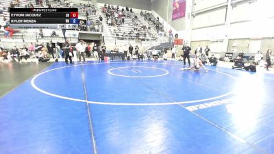 U20 Women - 50 lbs Champ. Round 1 - Eyvori Jacquez, CO vs Kyler Menza, WA
