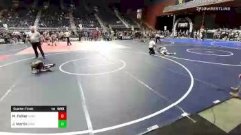 46 lbs Quarterfinal - Macoy Felker, Windsor WC vs Jackson Martin, Bear Cave