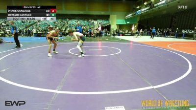 95 lbs Consolation - Drake Gonzales, Steel City Reloaded vs Octavio Castillo, Juggernaut Wrestling Club