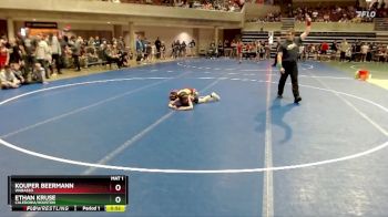 65 lbs Cons. Round 2 - Ethan Kruse, Caledonia/Houston vs Kouper Beermann, Wabasso