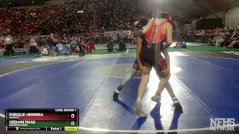 3A 145 lbs Cons. Round 1 - Keenan Maas, Bonners Ferry vs Enrique Herrera, Payette