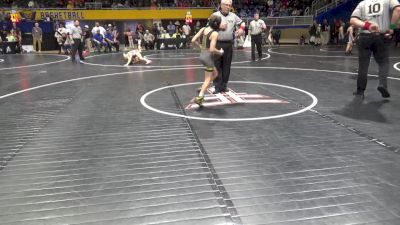 70 lbs Round Of 32 - Liam Flemming, Colonial(PW) vs Colton Chambers, Jefferson Morgan