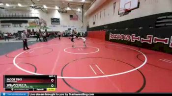 106 Boys Cons. Round 2 - Jacob Tims, Wheatridge vs William Betts, Palmer Divide Wrestling, Inc.