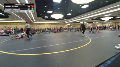 130 lbs Round Of 32 - Tiffany Nguyen, Santa Ana HS vs Baileigh Williams, Gold Rush Wr Ac
