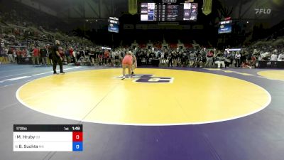 170 lbs Rnd Of 16 - Matilda Hruby, CO vs Belle Suchta, MN