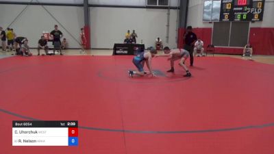 57 kg Consi Of 32 #2 - Caleb Uhorchuk, West Point Wrestling Club vs Reid Nelson, Arkansas Regional Training Center