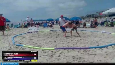 77-81 lbs Round 1 - Brandon Doss, North Carolina vs Alexander Mangold, West Virginia