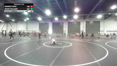 55 lbs Final - Dezmon Lopez, Team Garcia WC vs Grant Williams, Southwest Stallions WC