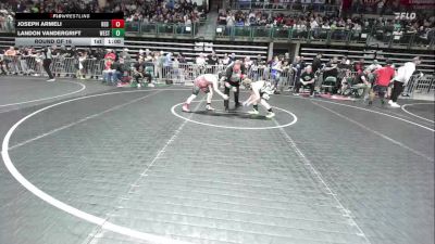 125 lbs Round Of 16 - Joseph Armeli, Red Nose vs Landon Vandergrift, West Deptford