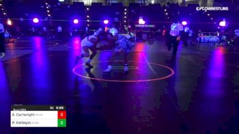 138 lbs Consi Of 4 - Aiden Cartwright, Mountain Vista Wrestling vs Rylin Gallegos, Gunnison Dusters