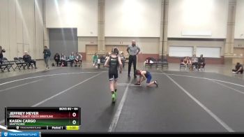 64 lbs Round 3 - Jeffrey Meyer, Madison County Youth Wrestling vs Kasen Cargo, Unattached