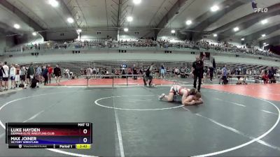 165 lbs Quarterfinal - Luke Hayden, Eierman Elite Wrestling Club vs Max Joiner, Victory Wrestling