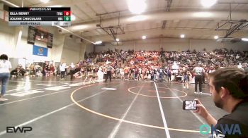 62 lbs Semifinal - Ella Berry, Team Tulsa Wrestling Club vs Jolene Chuculate, HURRICANE WRESTLING ACADEMY