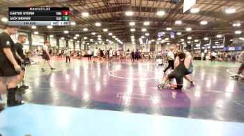 195 lbs Rr Rnd 3 - Carter Storm, Parabellum Wrestling Academy vs Jack Brown, Blue Wave 2