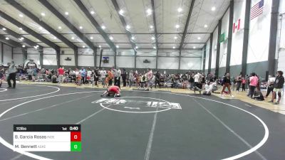 113 lbs Consolation - Bryan Garcia Rosas, Independent vs Micah Bennett, Askeo International Mat Club
