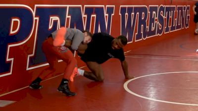 Jordan Burroughs And Joey McKenna Drill Seat Belts And Single Leg Finishes