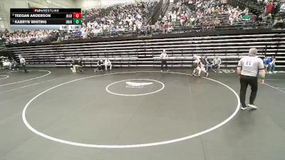 3A 138 lbs Quarterfinal - Kabryn Whiting, Union vs Teegan Anderson, Juab