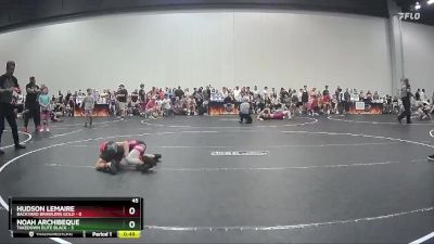 45 lbs Placement (4 Team) - Hudson Lemaire, Backyard Brawlers Gold vs Noah Archibeque, Takedown Elite Black